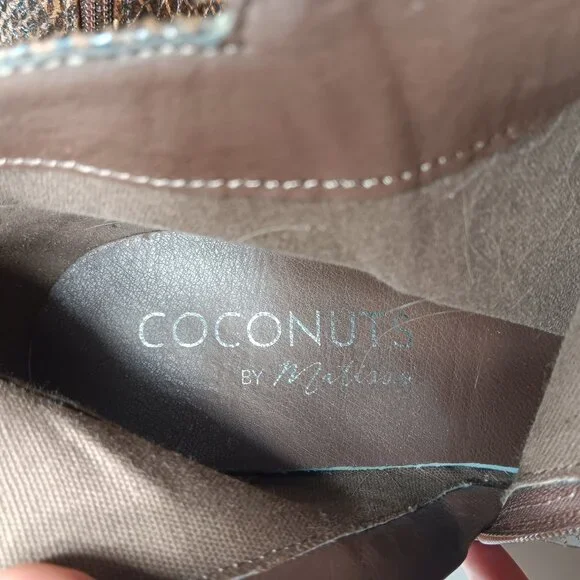 Coconuts by Matisse Faux Leather Snakeskin Boots 9.5 Womens - Picture 8 of 9